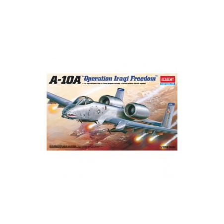 Avión A-10A Operation Iraqi Freedom , Escala 1:72. Marca Academy, Ref: 12402.