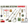 Allied Mine Detection Equip, Escala 1:35. Marca Academy, Ref. 35390.