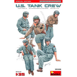 U.S. Tank Crew Special Edition, Escala 1:35. Marca Miniart Models, Ref. 35391.