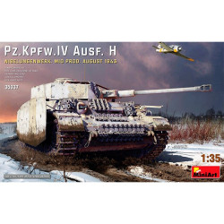 Pz.Kpfw.IV Ausf H Nibelungen.M Prod 43, Escala 1:35. Marca MiniArt Models, Ref: 35337.