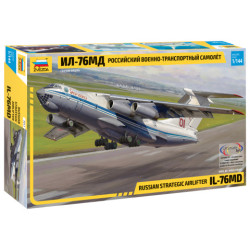 Avión de transporte estratégico ruso IL-76MD, Escala 1:144. Marca Zvezda, Ref. 7011