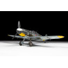 Avión de combate alemán Messerschmitt BF-109 G6, Escala 1:48. Marca Zvezda, Ref. 4816.