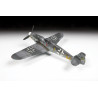 Avión de combate alemán Messerschmitt BF-109 G6, Escala 1:48. Marca Zvezda, Ref. 4816.