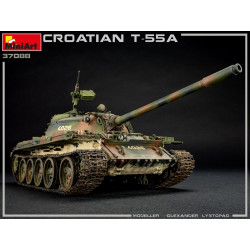 Croata T-55A, Escala 1:35. Marca MiniArt Models, Ref: 37088.