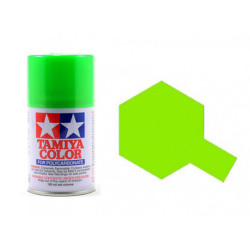 Spray Policarbonato Verde Fluorescente, (86028) ,Bote 100 ml. Marca Tamiya, Ref: PS-28.
