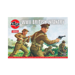 Infantería británica de la Segunda Guerra Mundial, Escala 1:76. Marca Airfix, Ref: A00763V.