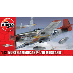 Mustang P-51D Norteamericano, Escala 1:72. Marca Airfix, Ref: A01004.