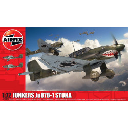 Junkers Ju87 B-1 Stuka, Escala 1:72. Marca Airfix, Ref: A03087A.