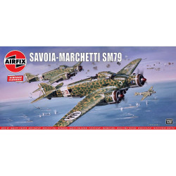 Savoia Marchetti SM79, Escala 1:72. Marca Airfix, Ref: A04007V.