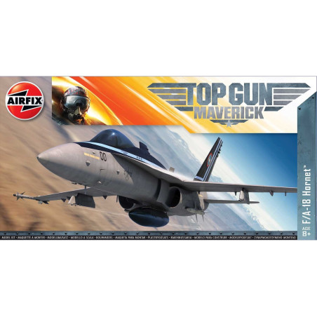 Avión Top Gun F-18 Avispón, Escala 1:72. Marca Airfix, Ref: A00504.