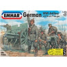 Figuras de Artilleria Alemana Primera Guerra Mundial, Escala 1:72. Marca Emhar, Ref: EM7204.