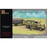 Camiones del ejército alemán, Escala 1:72. Marca Pegasus, Ref: PG7610.