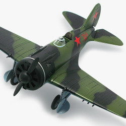 Avión Polikarpov I-16 Type 24, Escala 1:48. Marca Academy, Ref: 12314.