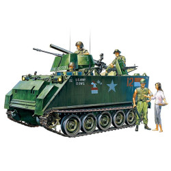 Tanque M113A1 Vietnam Vers, Escala 1:35. Marca Academy, Ref: 13266.