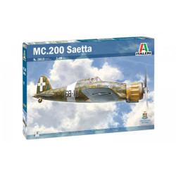 Avion Macchi C.200 Saetta, Escala 1:48. Marca Italeri, Ref: 2815.