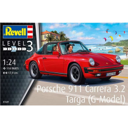 Coche Porsche 911 Carrera 3.2 Targa (G-Model), Escala 1:24, Marca Revell, Ref: 07689.