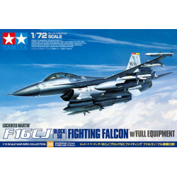 Avión Lockheed Martin F-16CJ [Block 50] Fighting Falcon, Escala 1:72. Marca Tamiya, Ref: 60788.