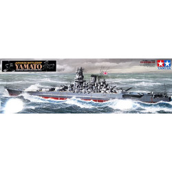 Barco Japanese batteship Yamato, Escala 1:350. Marca Tamiya, Ref: 78030.
