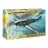 Avión Caza alemán Messerschmitt BF-109F4, Escala 1:48. Marca Zvezda, Ref. 4806.