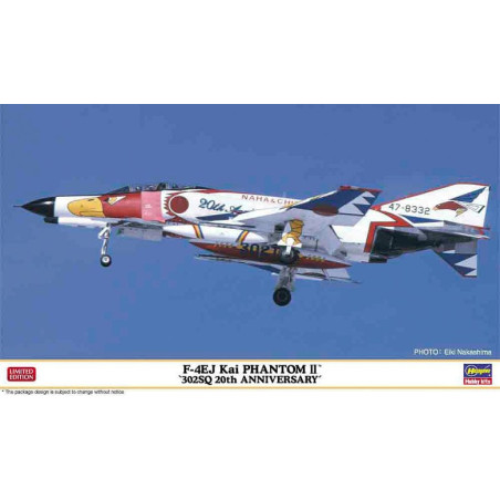 Aeronave  F-4EJ Kai Phantom II, Escala 1:72. Marca Hasegawa, Ref: 02396.