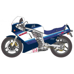 Moto Suzuki GSX-R750, Escala 1:12. Marca Hasegawa, Ref: 21507.