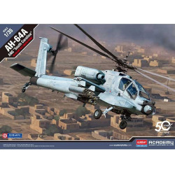 Helicóptero AH-64A ANG South Carolina, Escala 1:35. Marca Academy, Ref: 12129.