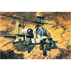Helicóptero AH-64A, Escala 1:48. Marca Academy, Ref: 12262.
