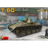 Tanque T-60 Planta No.37, Escala 1:35. Marca Miniart Models, Ref: 35224.