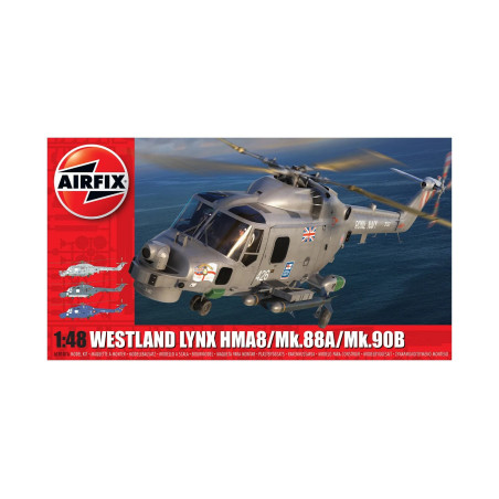 Avión Westland Lynx HMA8/Mk.88/Mk.90B, Escala 1:48. Marca Airfix, Ref: A10107A.