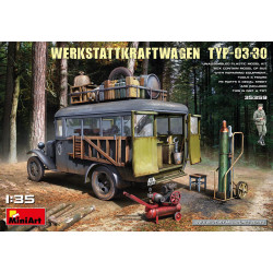 Werkstatkraftwagen TYP-03-30, Escala 1:35. Marca Miniart Models, Ref. 35359.