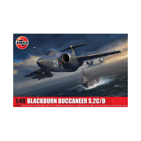 Avión Bucanero Blackburn S.2C/D, Escala 1:48. Marca Airfix, Ref: A12012.