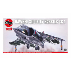 Avión Halconero Siddeley Harrier GR.1, Escala 1:24. Marca Airfix, Ref: A18001V.