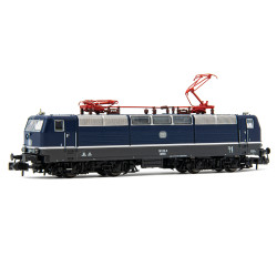 Locomotora Electrica clase 181.2 Dec. Azul, Epoca IV, Escala N, Analogica. Marca Arnold. Ref: HN2491.