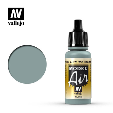 Acrilico Model air Azul Claro, Bote 17 ml. Marca Vallejo, Ref: 71.255.