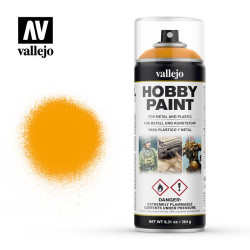 Amarillo Soleado, Spray de 400 ml. Marca Vallejo, Ref: 28.018.