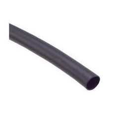 Tira de Termorretráctil de 2.4 mm, color negro, 1 metro.