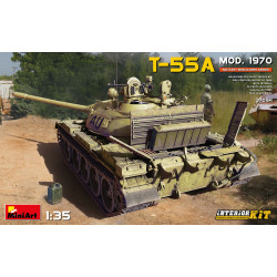 Tanque T-55A , Escala 1:35. Marca Miniart Models, Ref: 37094.