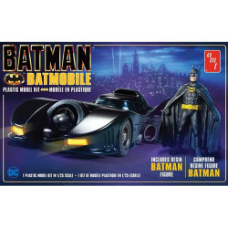 Batman 1989 Batmobile, Escala 1:25. Marca AMT, Ref: 01107.