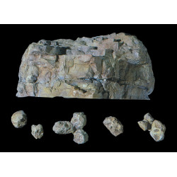 Molde de rocas para realizar en escayola o yeso, Ref: C1236.