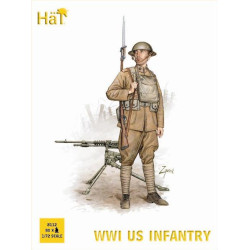 Infantería de EE. UU, Escala 1:72. Marca Hat, Ref: 8112.