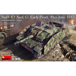 Tanque StuH 42 Ausf. G, Escala 1:35. Marca Miniart Models, Ref: 35349.