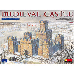 Castillo Medieval, Escala 1:72. Marca Miniart, Ref: 72005.