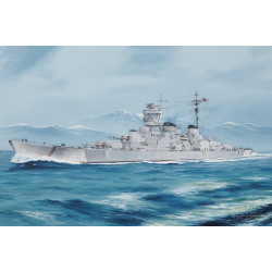 Barco DKM O Class Battlecruiser Barbarossa, Escala 1:350. Marca Trumpeter, Ref: 05370.