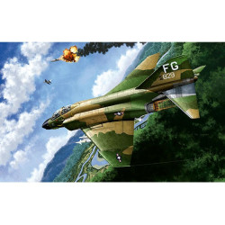 Avión F-4C Guerra Vietnamita, Escala 1:48. Marca Academy, Ref: 12294.