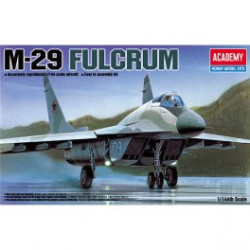 Avión M-29 Fulcrum, Escala 1:144. Marca Academy, Ref: 12615.