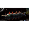Barco RMS Titanic + Juego de Leds, Escala 1:700. Marca Academy, Ref: 14220.