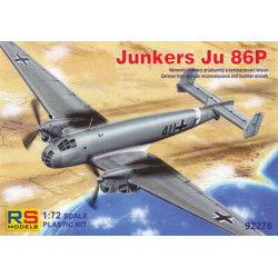 Avion Junkers Ju-86P, Escala 1:72. Marca Rs Models, Ref: 92276.