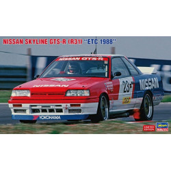 Vehiculo Nissan Skyline GTS-R (R31), Escala 1:24. Marca Hasegawa, Ref: 20495.