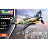 Avión Messerschmitt Bf109 G-2/4, Escala 1:32. Marca Revell, Ref: 03829.
