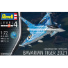 Avión Eurofighter Typhoon "Bavarian Tiger 2021", Escala 1:72. Marca Revell, Ref. 03818.